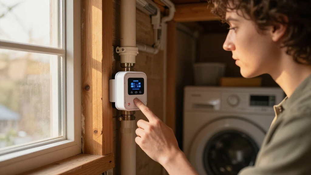 smart leak detector for frozen pipes