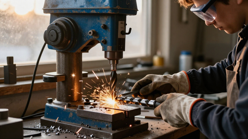 drill press for metalworking
