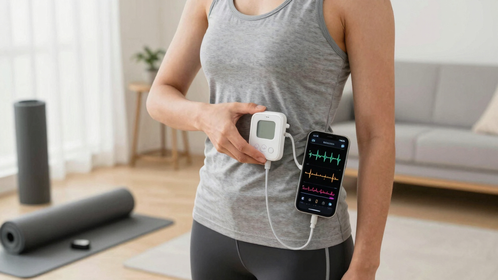 personal ekg device smartphone compatible