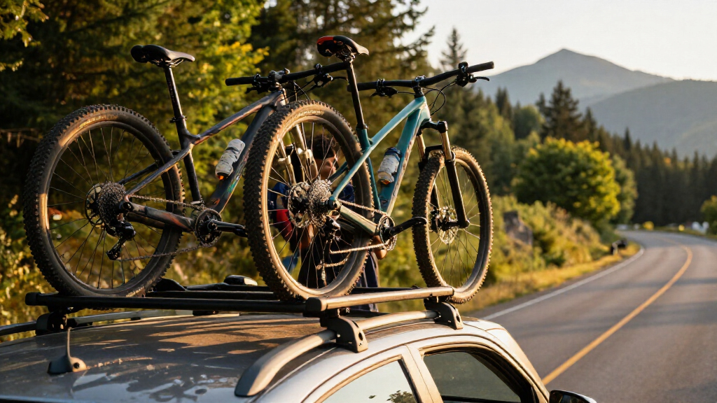 best roof-mounted bike rack for national park road trips