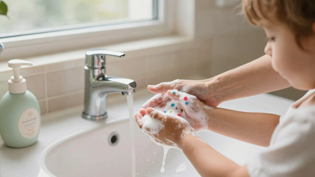sensory foam soap