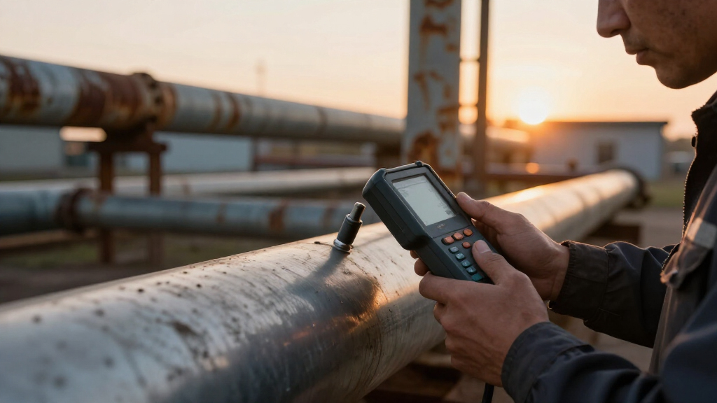 ultrasonic thickness gauge for corrosion monitoring