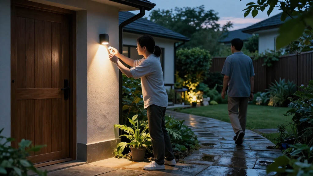 smart outdoor security lights