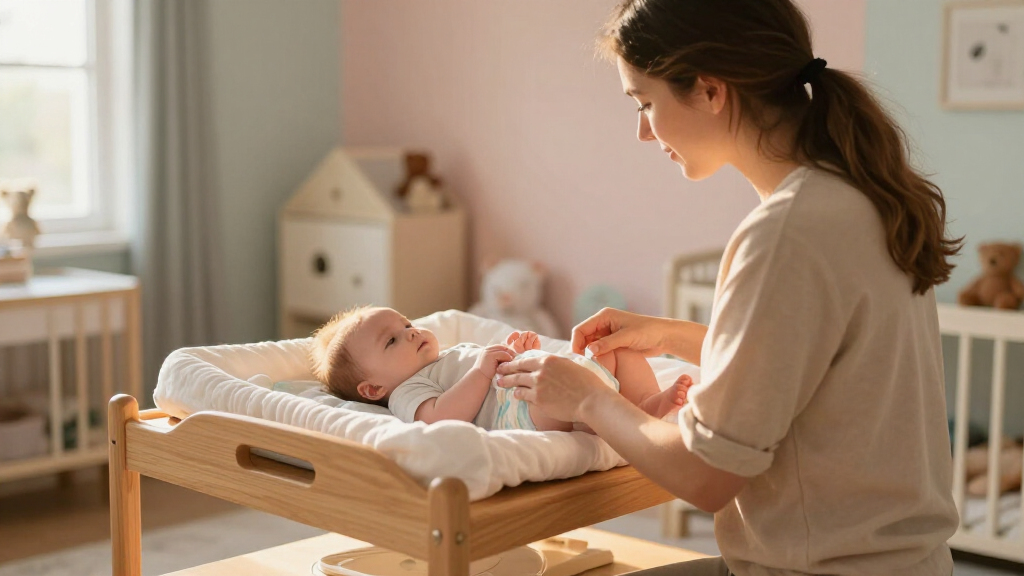 best diaper changing stations for two story homes