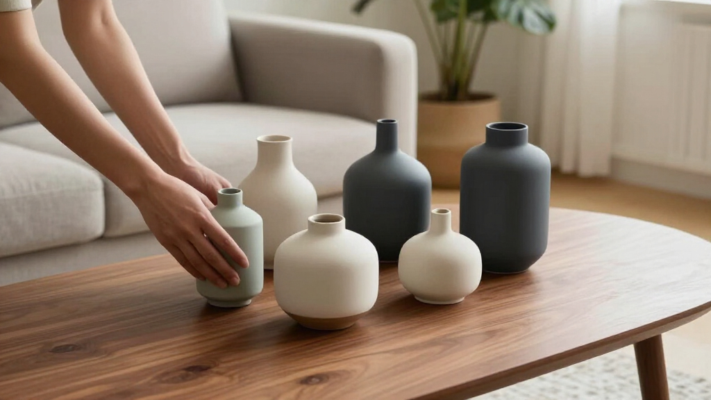 ceramic vase set modern