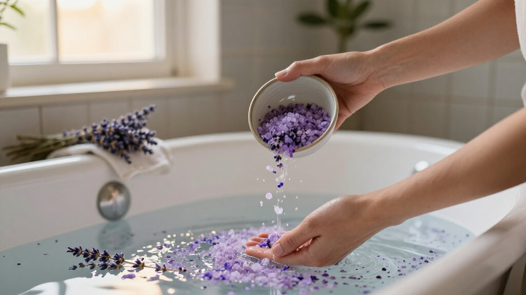 aromatherapy bath salts