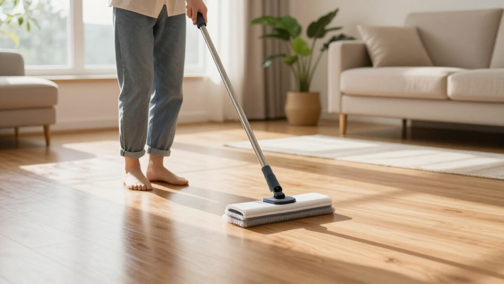electric spin mop for hardwood