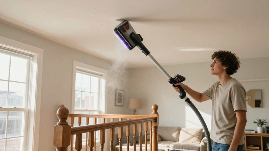 best cordless vacuum for high ceilings and stairs