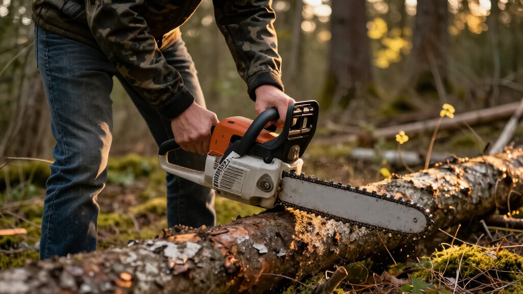 best battery powered chainsaw for camp wood processing