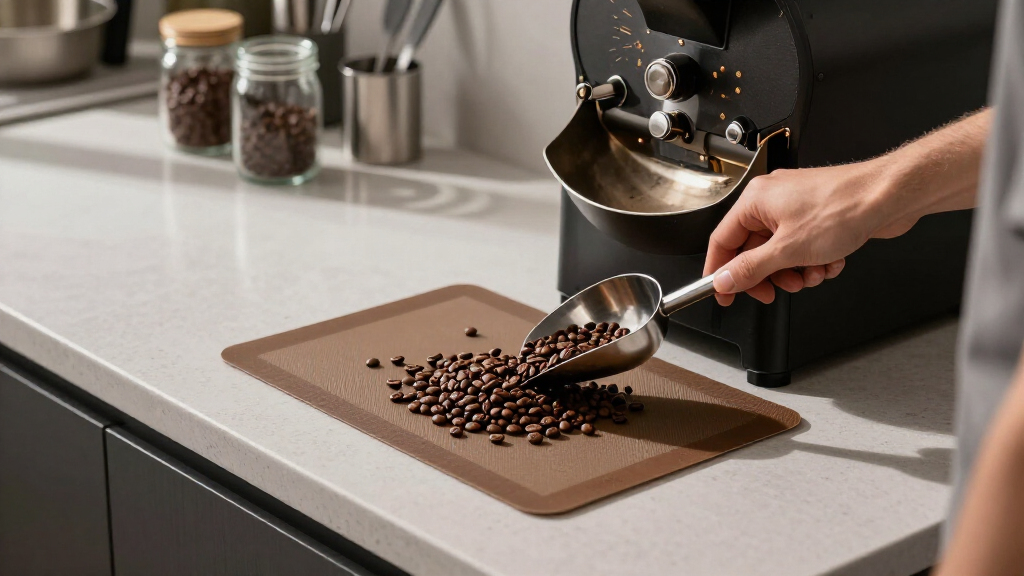 best home coffee roaster with low mess workflow