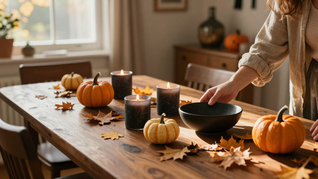 Halloween tabletop decorations