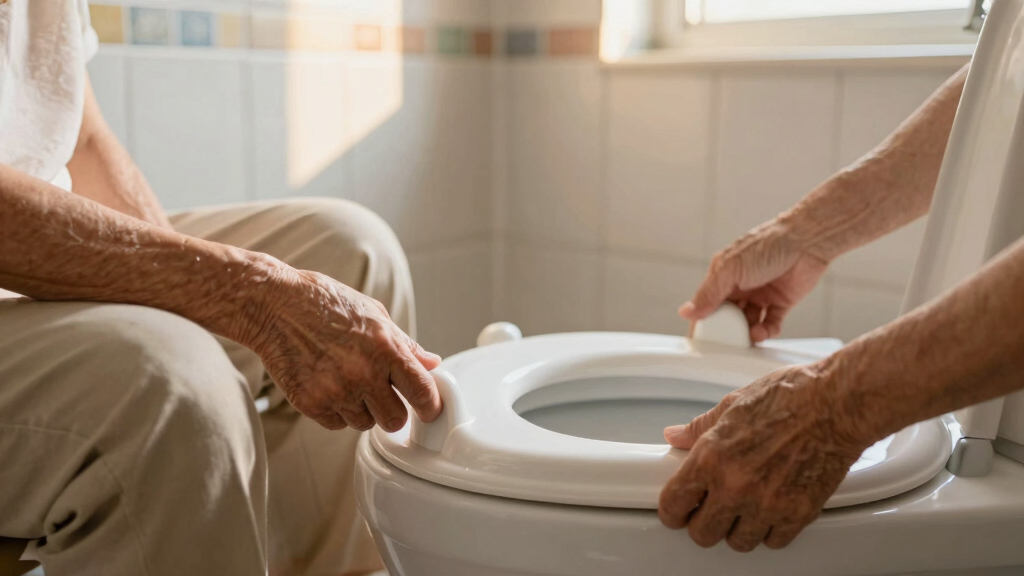 toilet seat riser for elderly