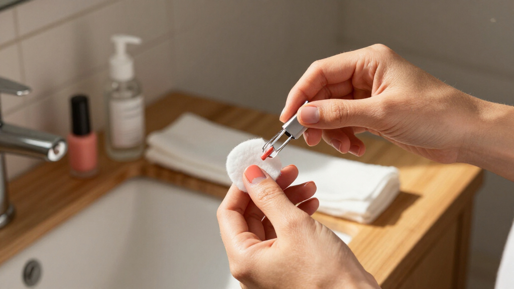 nail polish remover clips