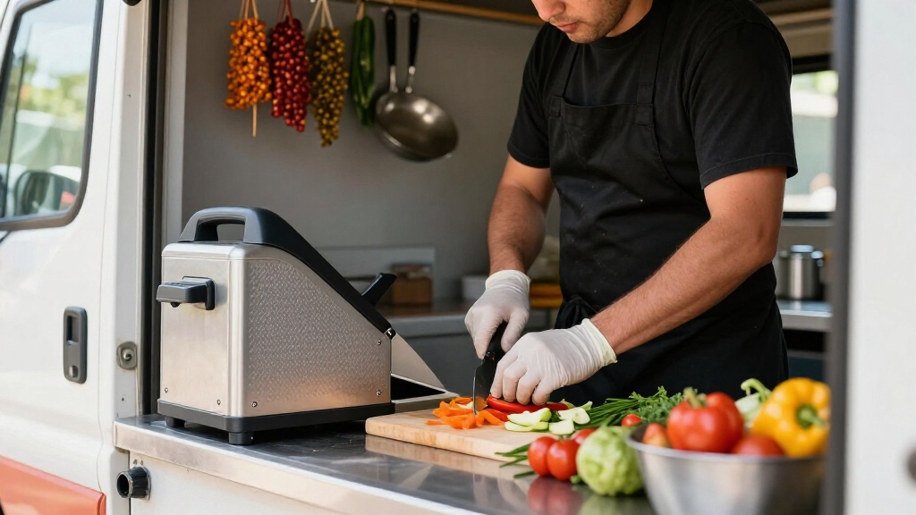 best commercial prep choppers for mobile kitchens