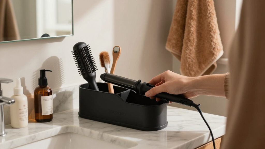 best hair tool organizer heat resistant