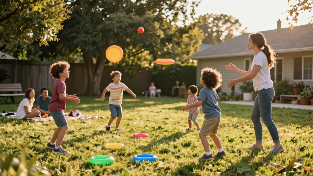 family-friendly outdoor game sets