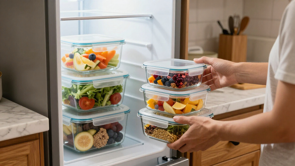 meal prep containers glass