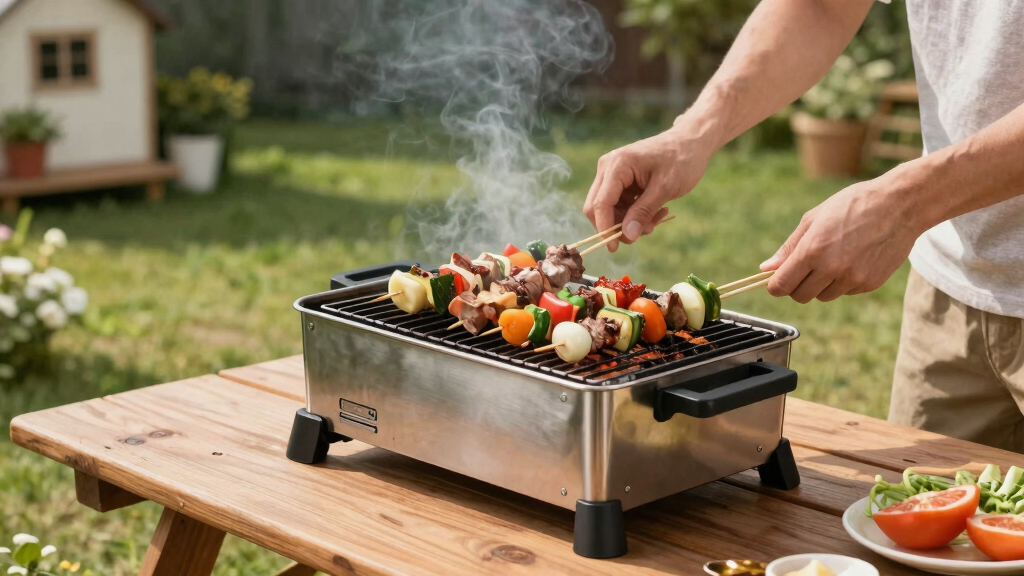 compact outdoor grills