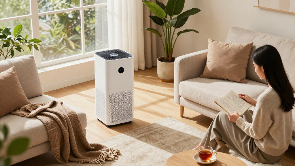 hepa air purifier for wildfire smoke large room