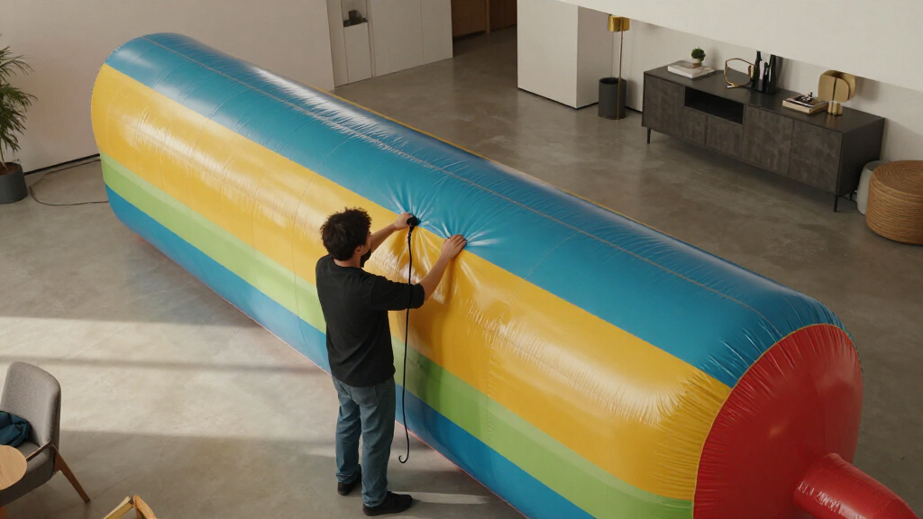 giant holiday inflatables 1220 ft
