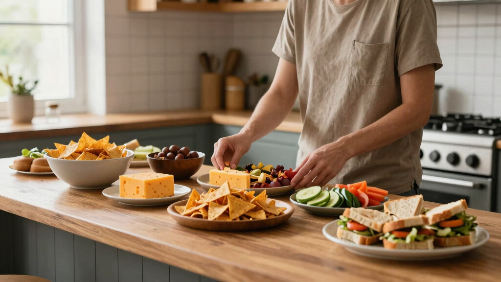 world cup snack platters