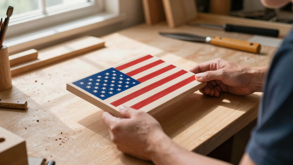 patriotic woodworking project kits