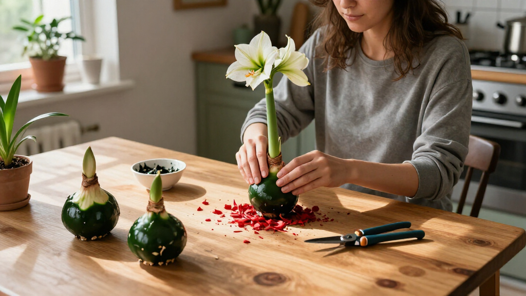 best waxed amaryllis bulbs