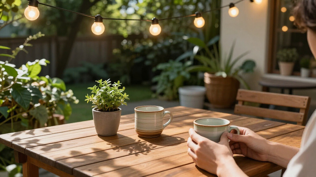 outdoor string lights