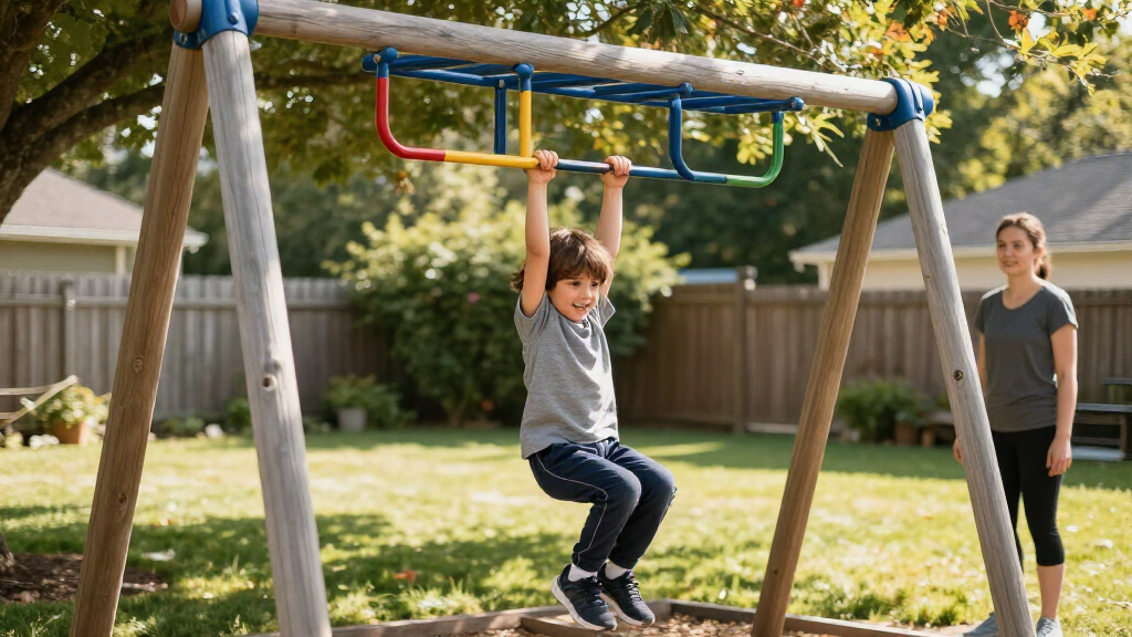 monkey bars for backyard