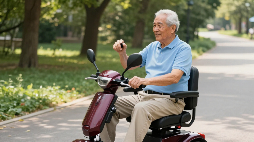 mobility scooter for tall people