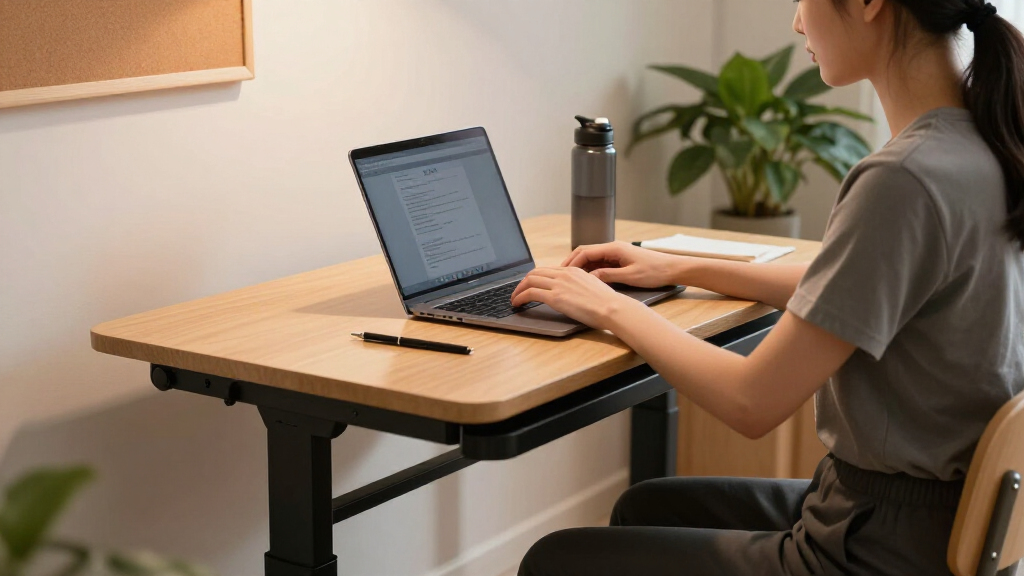 adjustable standing desk for students