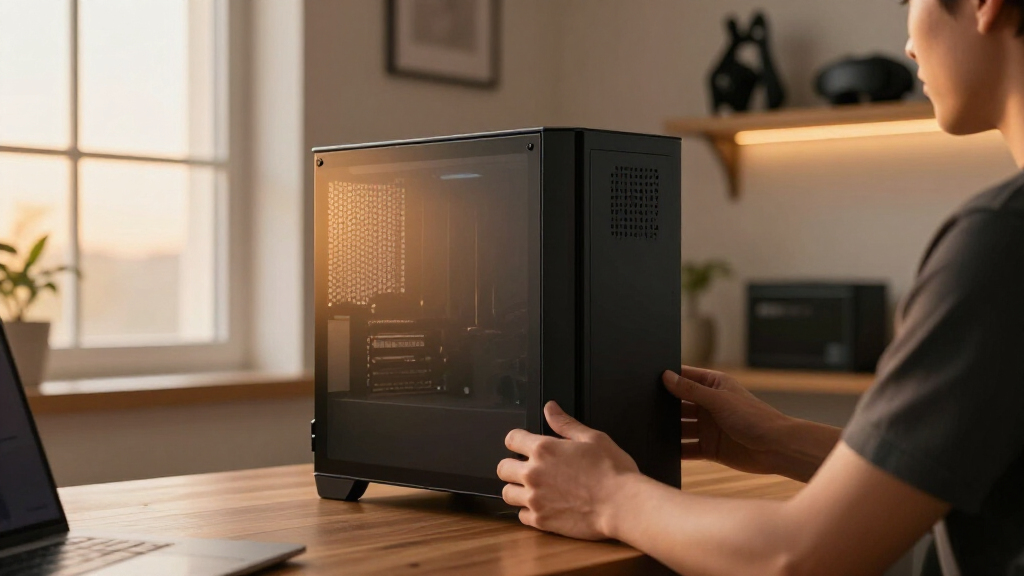 pc case for a quiet vr build