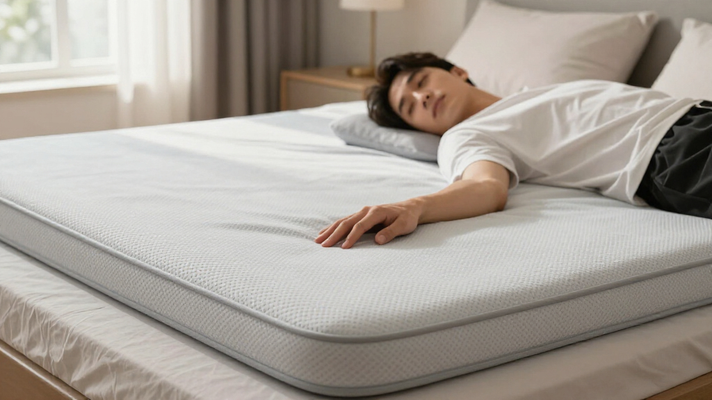 cooling mattress topper for night sweats and anxiety