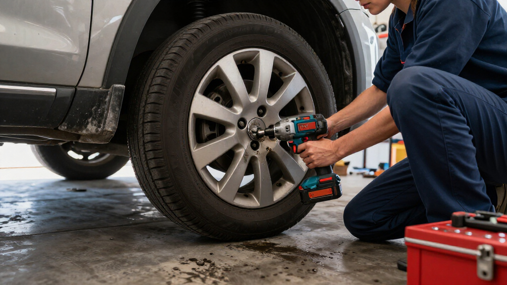 battery powered impact wrenches