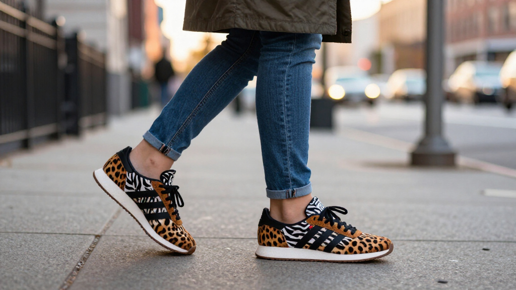 best animal print Adidas sneakers