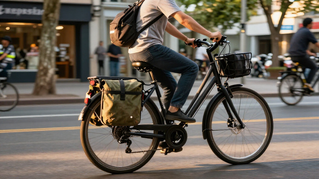 electric bike commuter pannier bags