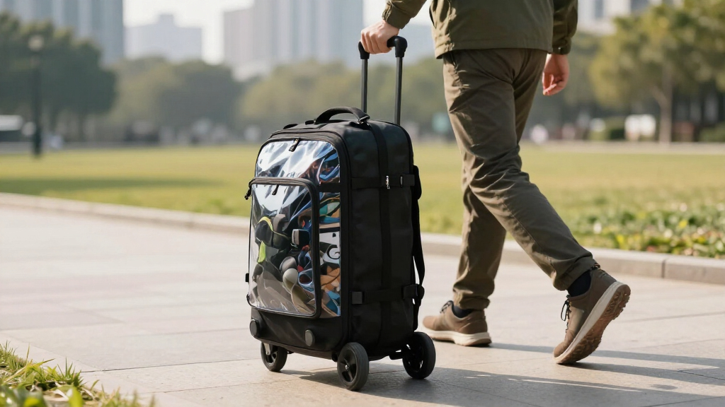 wheeled backpack for heavy travel gear