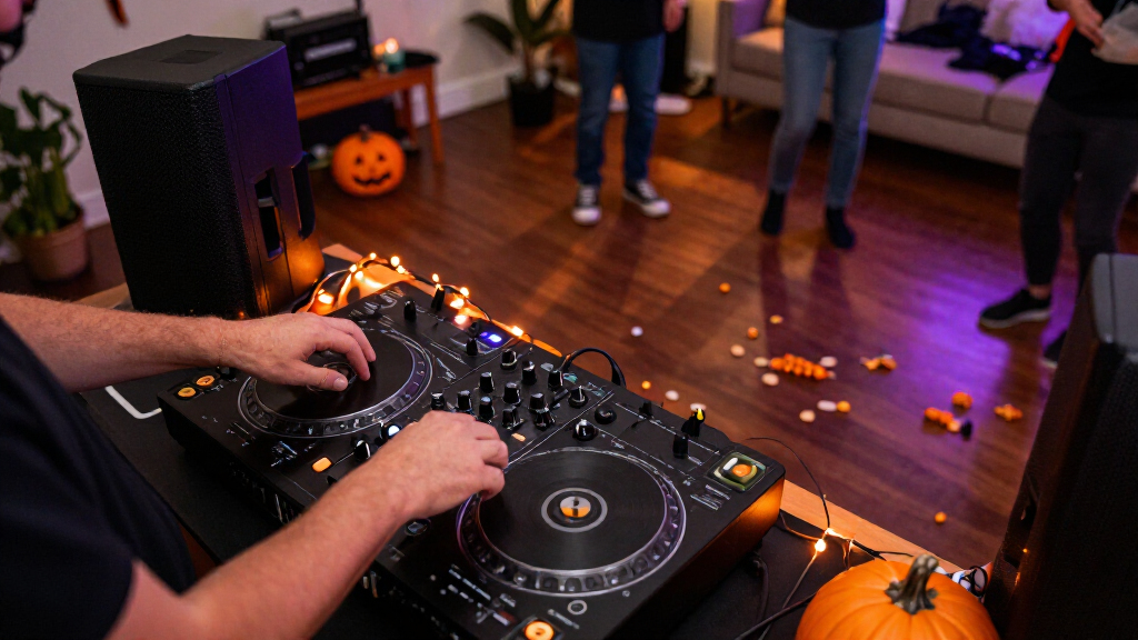Halloween DJ speaker systems