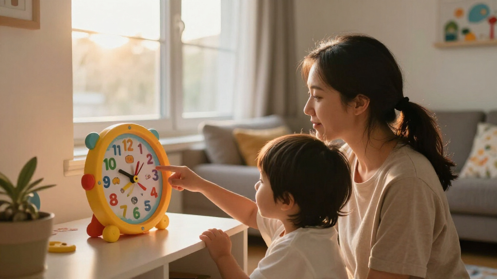 kids' learning wall clocks