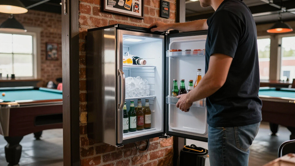 best compact freezer for sports bar garage