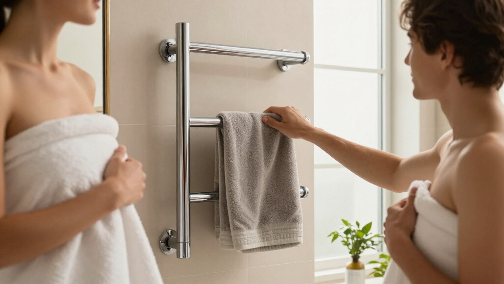 luxury towel warmers for couples
