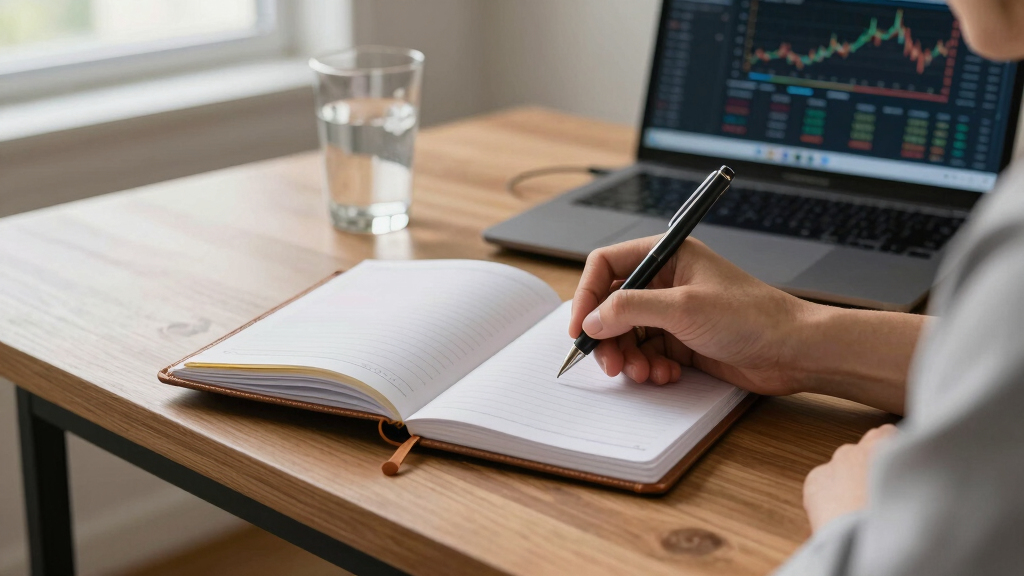 investment tracking notebooks