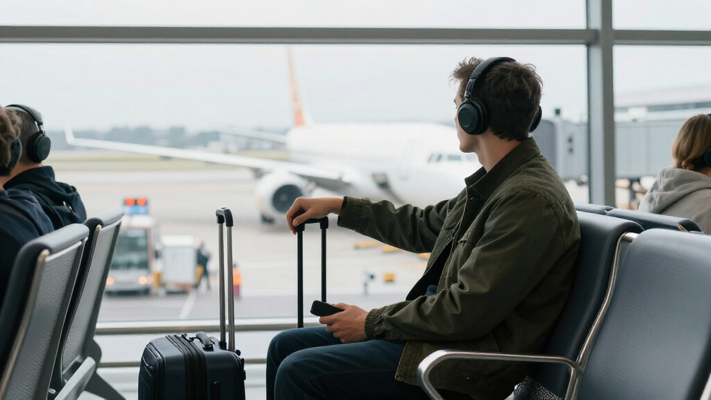 noise cancelling travel headphones