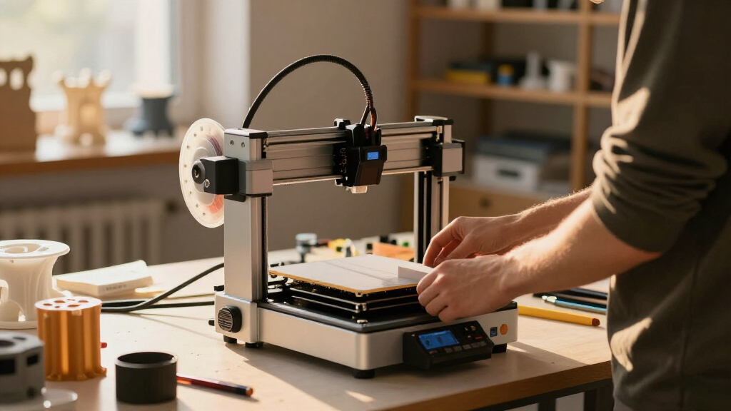 High speed 3D printer for makers
