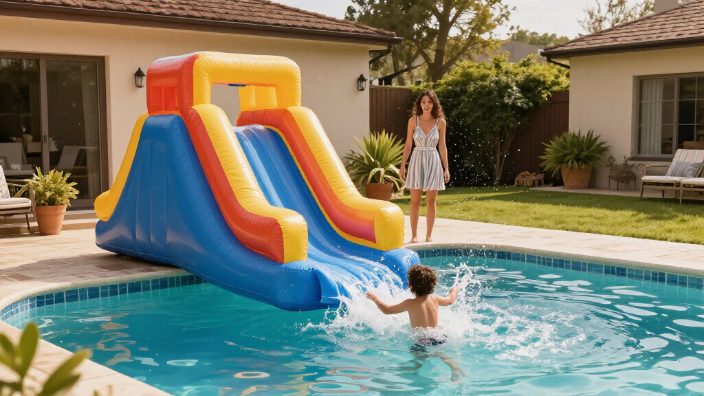 inflatable water slides