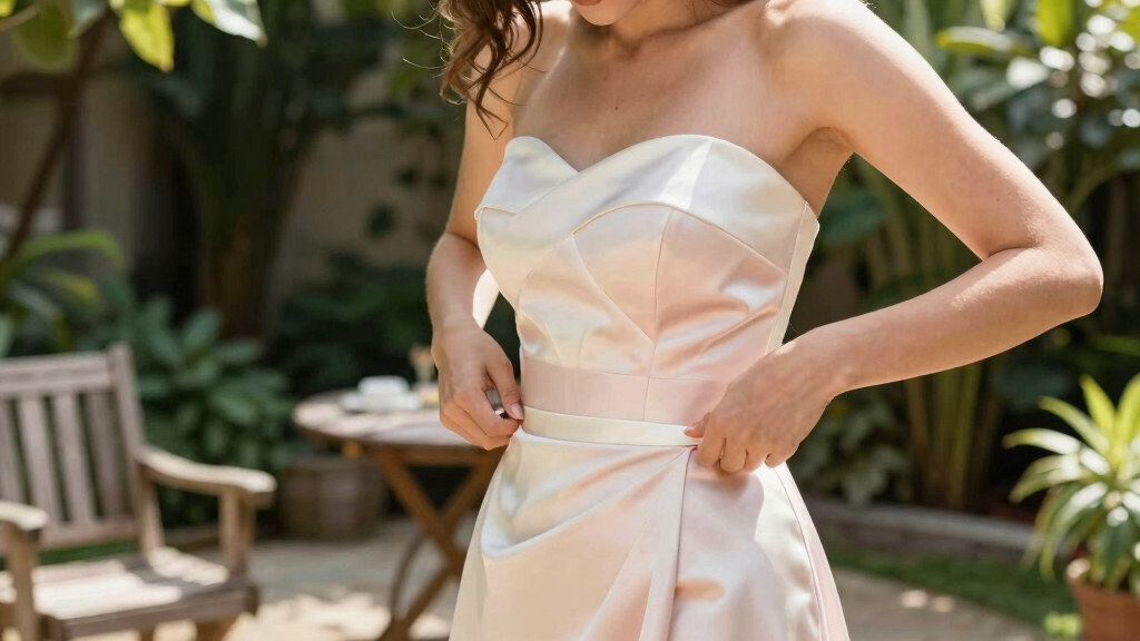 best strapless wedding guest dresses