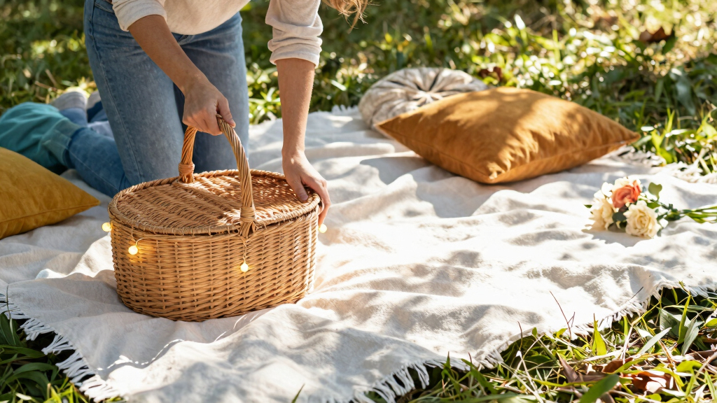 romantic outdoor date accessories