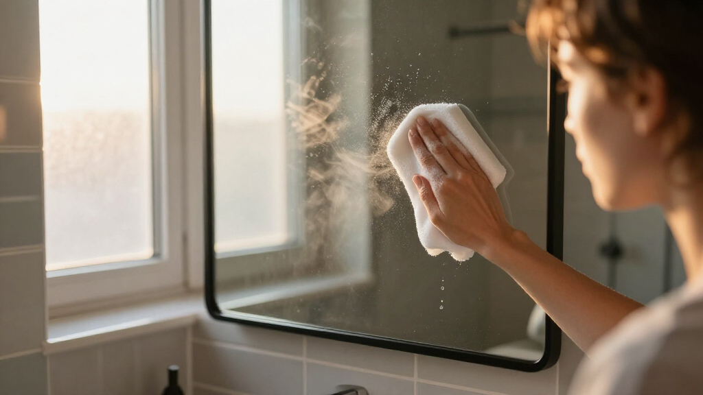 best anti fog bathroom mirror