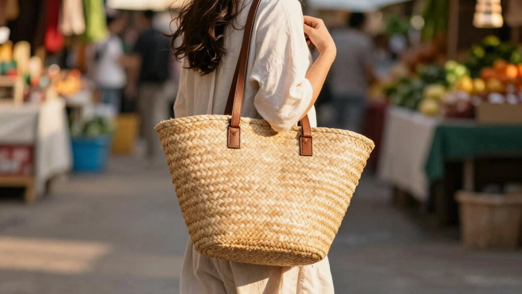 best straw tote bags