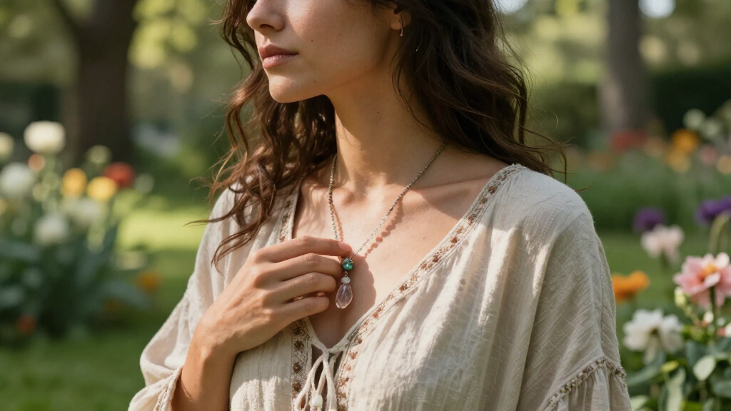 crystal healing jewelry